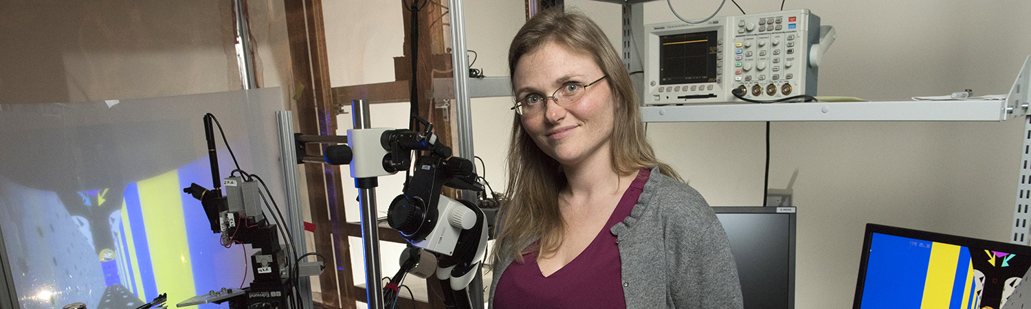 Annabelle Singer in her lab