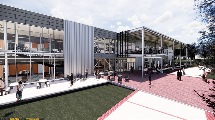 Phase 1 Construction of Student Center